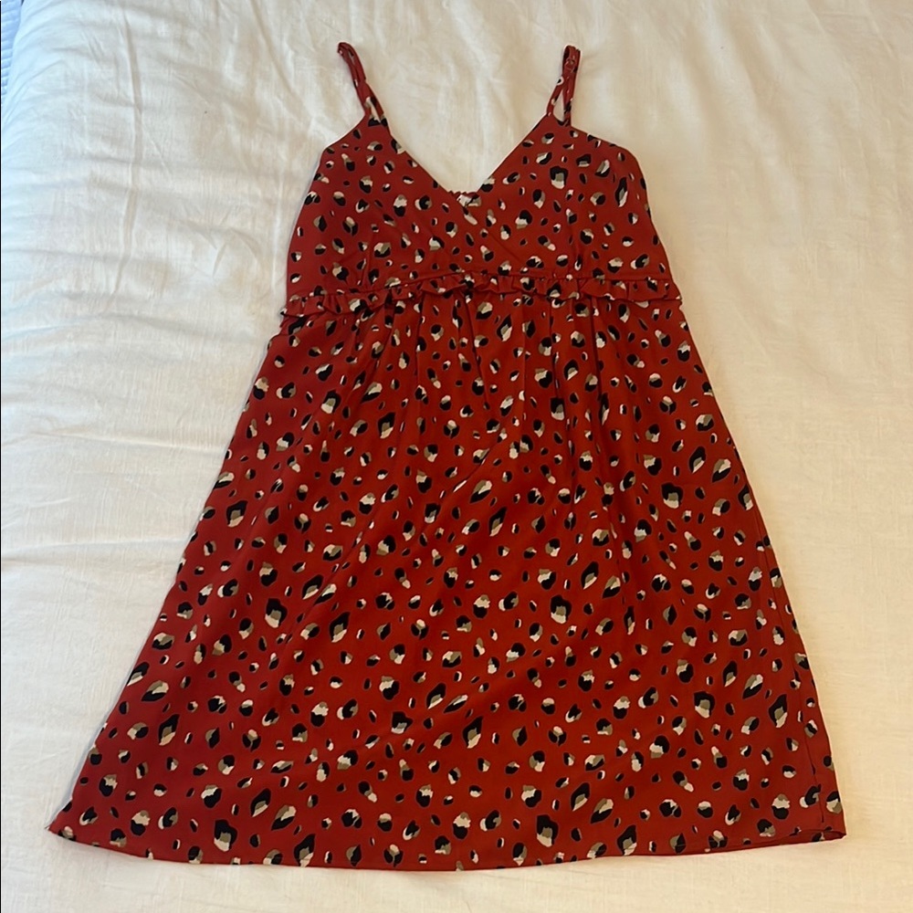 THML Red and Black Patterned Dress